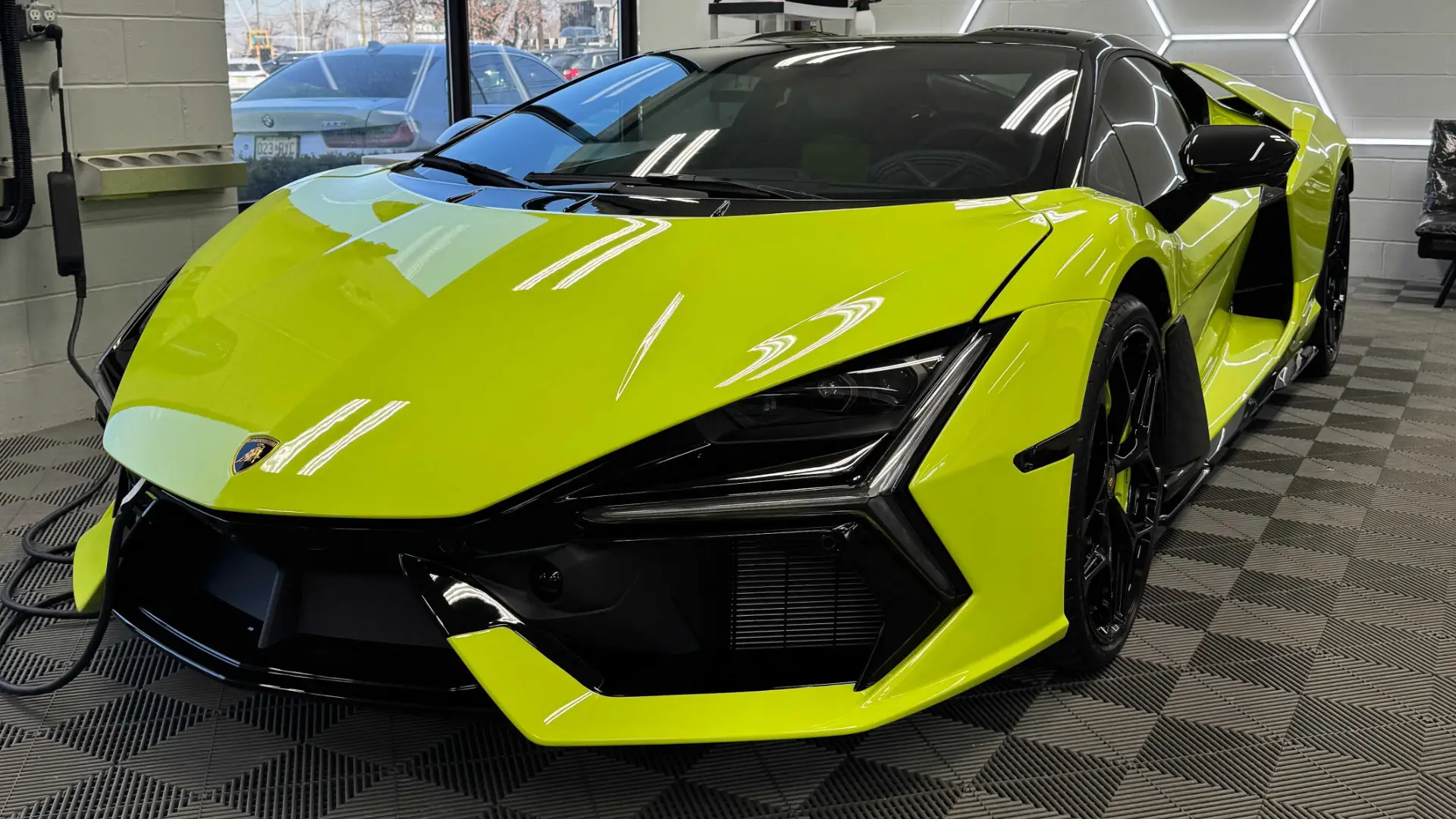 Lamborghini Revuelto with full paint protection film at HAUT Flagship Studio, Hackensack NJ